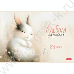 Альбом д/рисования 24л "Flossy"/ламинац.SOFT-TOUCH/ ассорти NEW | Фото 4