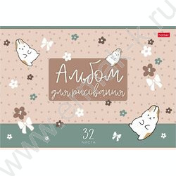 Альбом д/рисования 32л "Cute sharm" /тиснение/ 5видов NEW | Фото 2