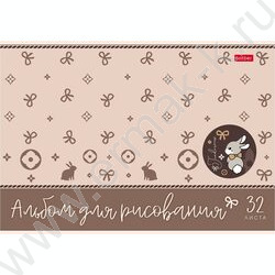 Альбом д/рисования 32л "Cute sharm" /тиснение/ 5видов NEW | Фото 3