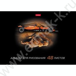 Альбом д/рисования 48л "Animal power" /лак/ 5видов NEW | Фото 4