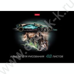 Альбом д/рисования 48л "Animal power" /лак/ 5видов NEW | Фото 5