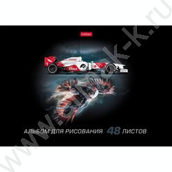 Альбом д/рисования 48л "Animal power" /лак/ 5видов NEW | Фото 6