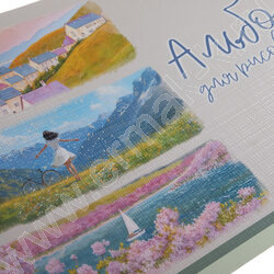 Альбом д/рисования 48л "Теплые воспоминания" /тиснение/ ассорти NEW | Фото 8