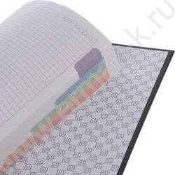 Бизнес-блокнот  80л А5 5-цв.блок/тв.обл /3D фольга /мат. лам. "Золотые страницы" NEW | Фото 4