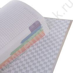 Бизнес-блокнот  80л А5 5-цв.блок/тв.обл /3D фольга /мат. лам. "Flower gold" NEW | Фото 4