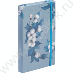 Зап. книжка  80-50л А6 спираль/тв.обл. /с клапаном на резинке "Нежнее нежного" NEW | Фото 2