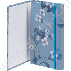 Зап. книжка  80-50л А6 спираль/тв.обл. /с клапаном на резинке "Нежнее нежного" NEW | Фото 3