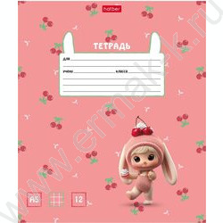 Тетрадь  12л клетка "Berri-Фрутоняшки" /тиснение/ 5видов NEW | Фото 5