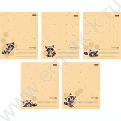 Тетрадь  12л клетка "ВОТ ЕНОТ" 5видов NEW | Фото 1