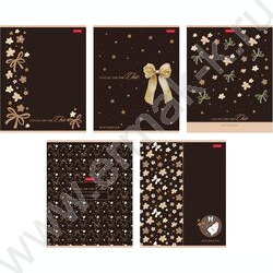 Тетрадь  48л клетка "Модный шик" /3D фольга /мат.лам. /5видов NEW | Фото 1