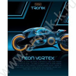 Тетрадь  48л клетка "TRONIX" /выб лак/ 5видов NEW | Фото 2