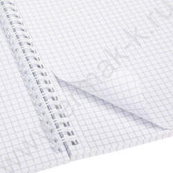 Тетрадь  96л клетка/спираль/перфорация на отрыв "Floral Vibe" /с карманом NEW | Фото 3