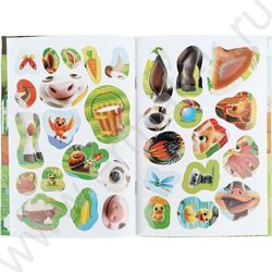 Аппликации с наклейками А5 Весёлая ферма NEW | Фото 4