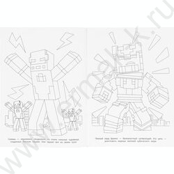 Раскраска А4 Бомбическая раскраска.Увлекательный квадромир NEW | Фото 3