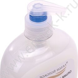 Мыло-крем жидкое "Жемчужное", с антибактериальным эффектом,  500мл с дозатором NEW | Фото 3