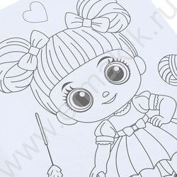 Раскраска А4 Пушистый сюрприз NEW | Фото 6