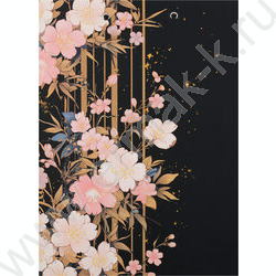 Клипборд А4 мат.ламин. с зажимом Цветочная фантазия NEW | Фото 2