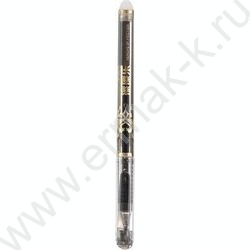 Ручка гелевая со стираемыми чернилами черная 0,38мм Classic/тонированный чёрный корпус, с рисунк NEW | Фото 2