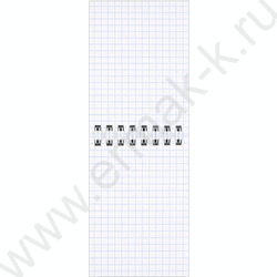 Блокнот  40л А7 спираль "Черно-белые коты" /УФ-лак сплошной/ NEW | Фото 4