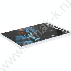 Блокнот  40л А7 спираль "Спорткар" /УФ-лак сплошной/ NEW | Фото 2