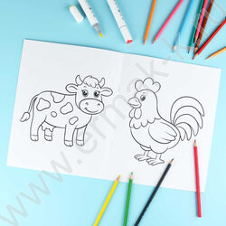 Раскраска 215*280 Моя первая раскраска.Домашние животные NEW | Фото 6