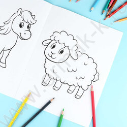 Раскраска 215*280 Моя первая раскраска.Домашние животные NEW | Фото 7