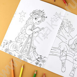 Раскраска 215*280 Сказочная раскраска.Любимые герои NEW | Фото 7