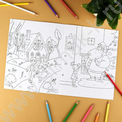 Раскраска 215*280 Сказочная раскраска.Волшебные герои NEW | Фото 4