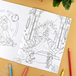 Раскраска 215*280 Сказочная раскраска.Волшебные герои NEW | Фото 8