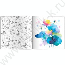 Раскраска 215*215 Творческая раскраска.Цветы NEW | Фото 2