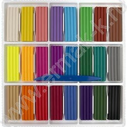 Пластилин 48цв 636г Фантазия классический + пастелный + золотой + серебряный +стек NEW | Фото 5