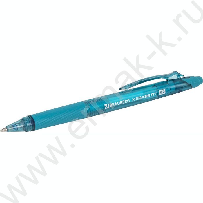 Ручка шар Пиши-стирай авт синяя 0,7мм "X-ERASE RT MORANDI COLOR" /ассорти | Фото 5