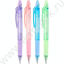 Ручка шар Пиши-стирай авт синяя 0,7мм "X-ERASE RT PASTEL COLOR" /ассорти | Фото 1