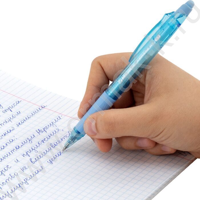Ручка шар Пиши-стирай авт синяя 0,7мм "X-ERASE RT PASTEL COLOR" /ассорти | Фото 8