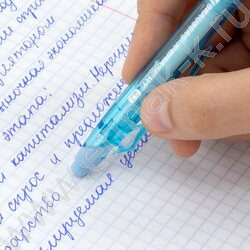 Ручка шар Пиши-стирай авт синяя 0,7мм "X-ERASE RT PASTEL COLOR" /ассорти | Фото 9