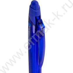 Ручка шар Пиши-стирай авт синяя 0,7мм "X-ERASE RT" /цв.корпуса - синий | Фото 4