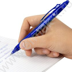 Ручка шар Пиши-стирай авт синяя 0,7мм "X-ERASE RT" /цв.корпуса - синий | Фото 8