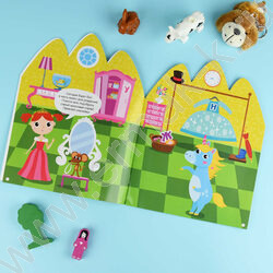 Книжка с наклейками Замок принцессы NEW | Фото 6