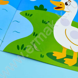 Книжка с наклейками Цветные кружочки.Домашние животные NEW | Фото 7