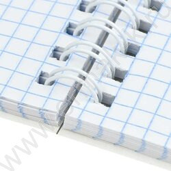 Тетрадь  80л клетка/спираль/пластик.обл. "Лепестки" NEW | Фото 6