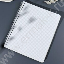 Тетрадь  80л клетка/спираль/пластик.обл. "Прибрежные волны" NEW | Фото 9