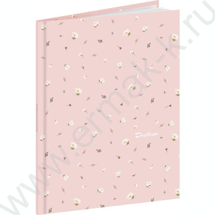 Дневник 1-4кл. /тв.обл./глянец "Цветочный паттерн-20" NEW | Фото 1
