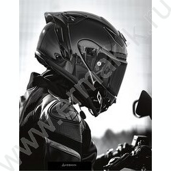 Дневник 1-11кл. /тв.обл./глянец "Мотоциклист в шлеме" наклейки NEW | Фото 1