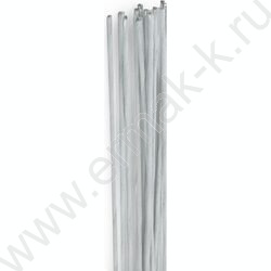 Проволока флористическая белая D1,2мм*40см 12шт, в бумажной оплётке NEW | Фото 2