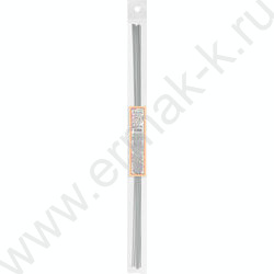 Проволока флористическая белая D1,2мм*40см 12шт, в пластиковой оплётке NEW | Фото 3