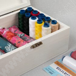 Швейные нитки (полиэстер) ассорти 183м NEW | Фото 3