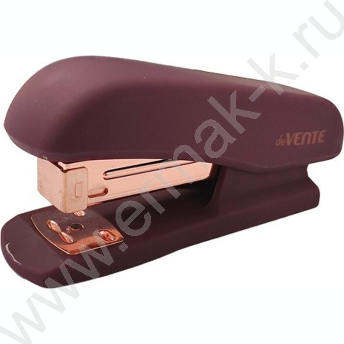 Степлер №24/6-26/6  20л пластик Esthetics /c покрытием Velvet Touch /цвет бургунди | Фото 1