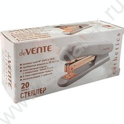 Степлер №24/6-26/6  20л пластик Esthetics /c покрытием Velvet Touch /лавандово-пепельный NEW | Фото 2