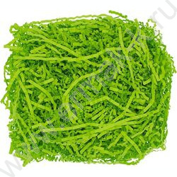 Бумажный наполнитель Зеленая липа  50г ширина 3 мм NEW | Фото 1