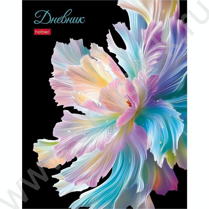 Дневник 1-11кл. /тв.обл./ламинац.Soft-touch 3D лак "Хрупкие лепестки" NEW | Фото 1